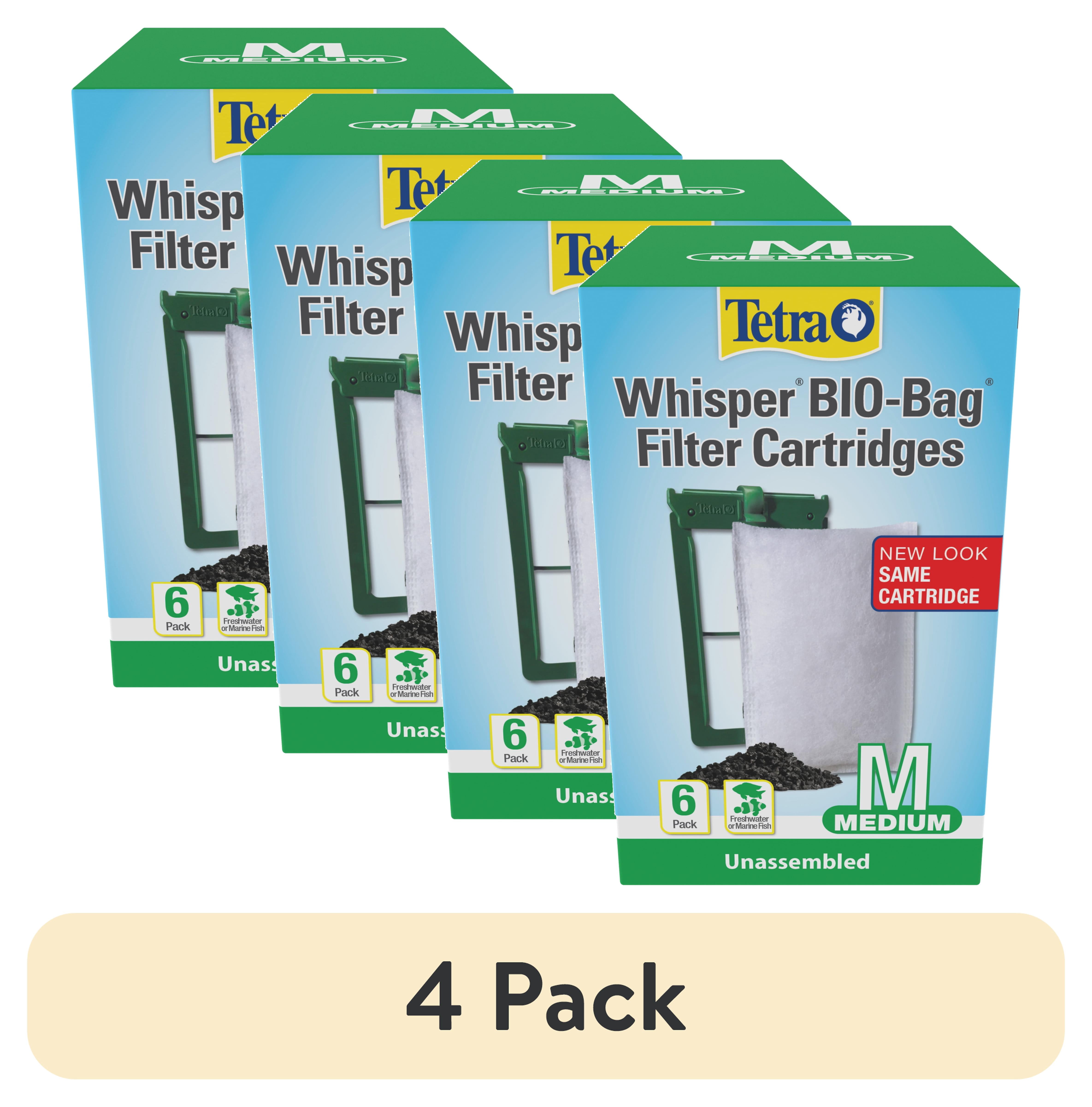 Tetra Whisper Filterkartuschen – 6 Stück Mit Aktivkohle Für Klares Aquariumwasser