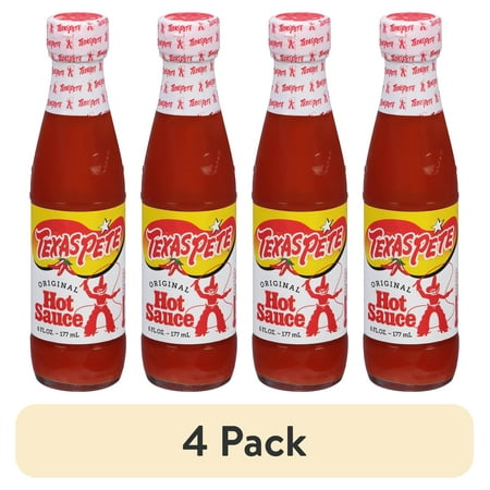 (4 pack) Texas Pete Hot Sauce 6oz
