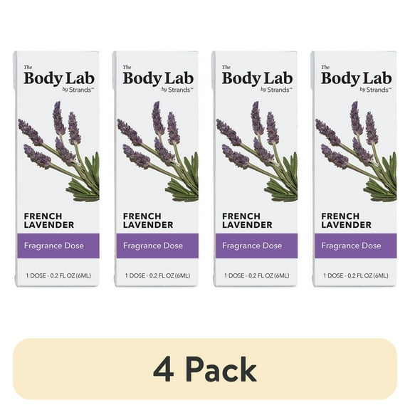 (4 pack) The Body Lab Fragrance Dose French Lavender 0.2 fl. oz.
