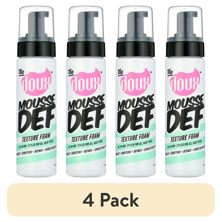 4 pack) The Doux Mousse Def Texture Foam 7oz - Walmart.com
