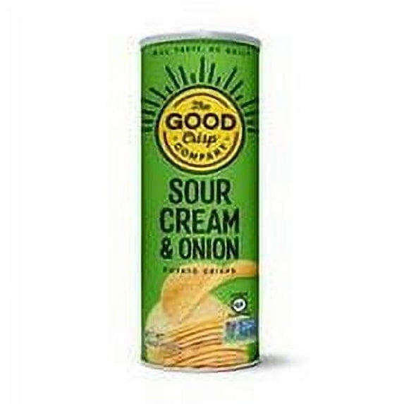 (4 pack) The Good Crisp Sour Cream And Onion 5 6 Oz Walmart com