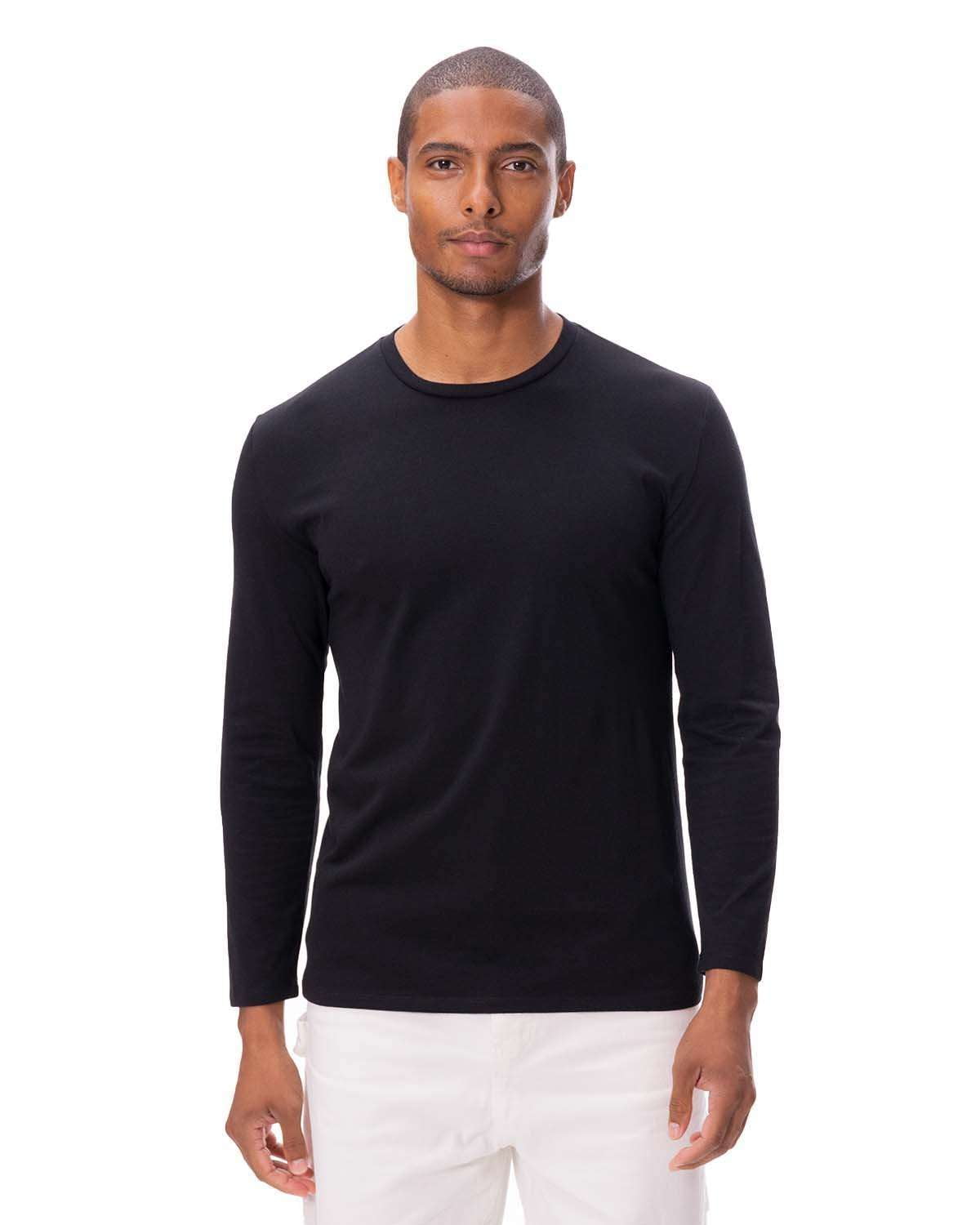 Thread Fast Apparel (4 pack) Threadfast Apparel 180LS Unisex Ultimate Long-Sleeve T-Shirt ...