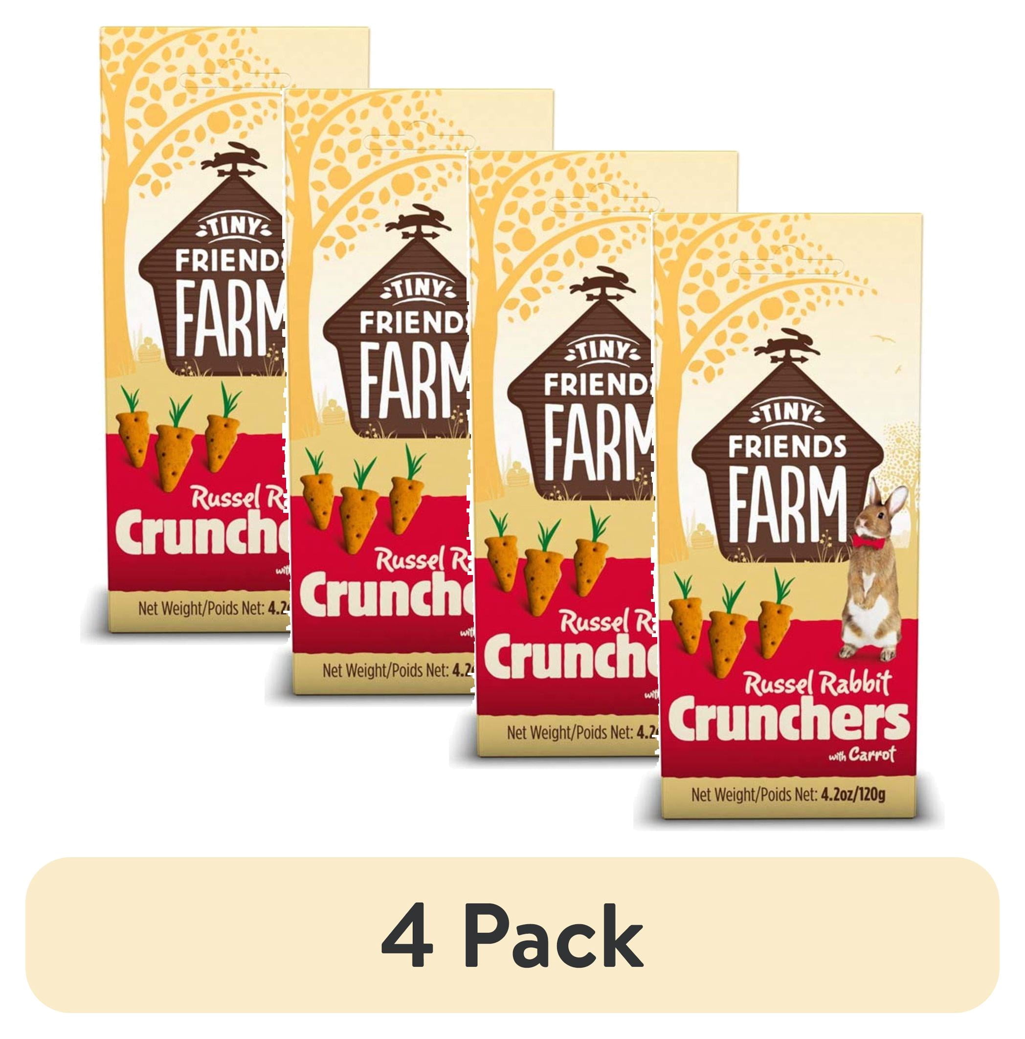 (4 pack) Tiny Friends Farm Russel Crunchers