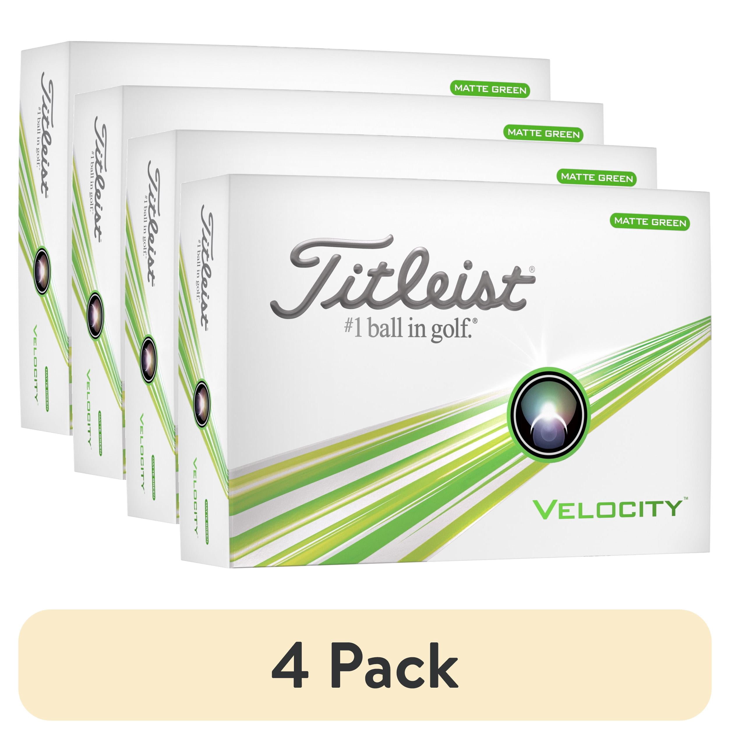 (4 pack) 2024 Titleist Velocity, 12pk, Green