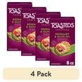 thumbnail image 1 of (4 pack) Toasteds Rosemary and Olive Oil Crackers, Party Snacks, 8 oz, 1 of 11