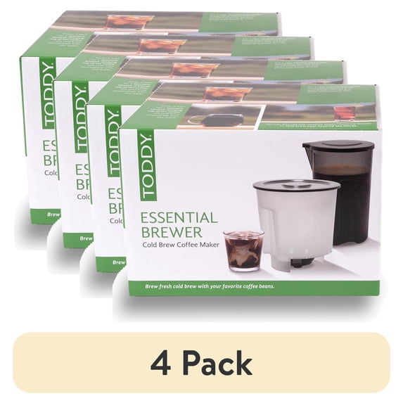 (4 pack) Toddy Essential Brewer Cold Brew Coffee Maker