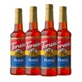 thumbnail image 1 of (4 pack) Torani Original Peach Syrup, Authentic Coffeehouse, Tea and Soda Syrup, 25.4 oz, 1 of 7