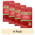 thumbnail image 1 of (4 pack) Twinings English Breakfast Decaffeinated Pure Black Tea Bags, 20 Count Box, 1 of 8