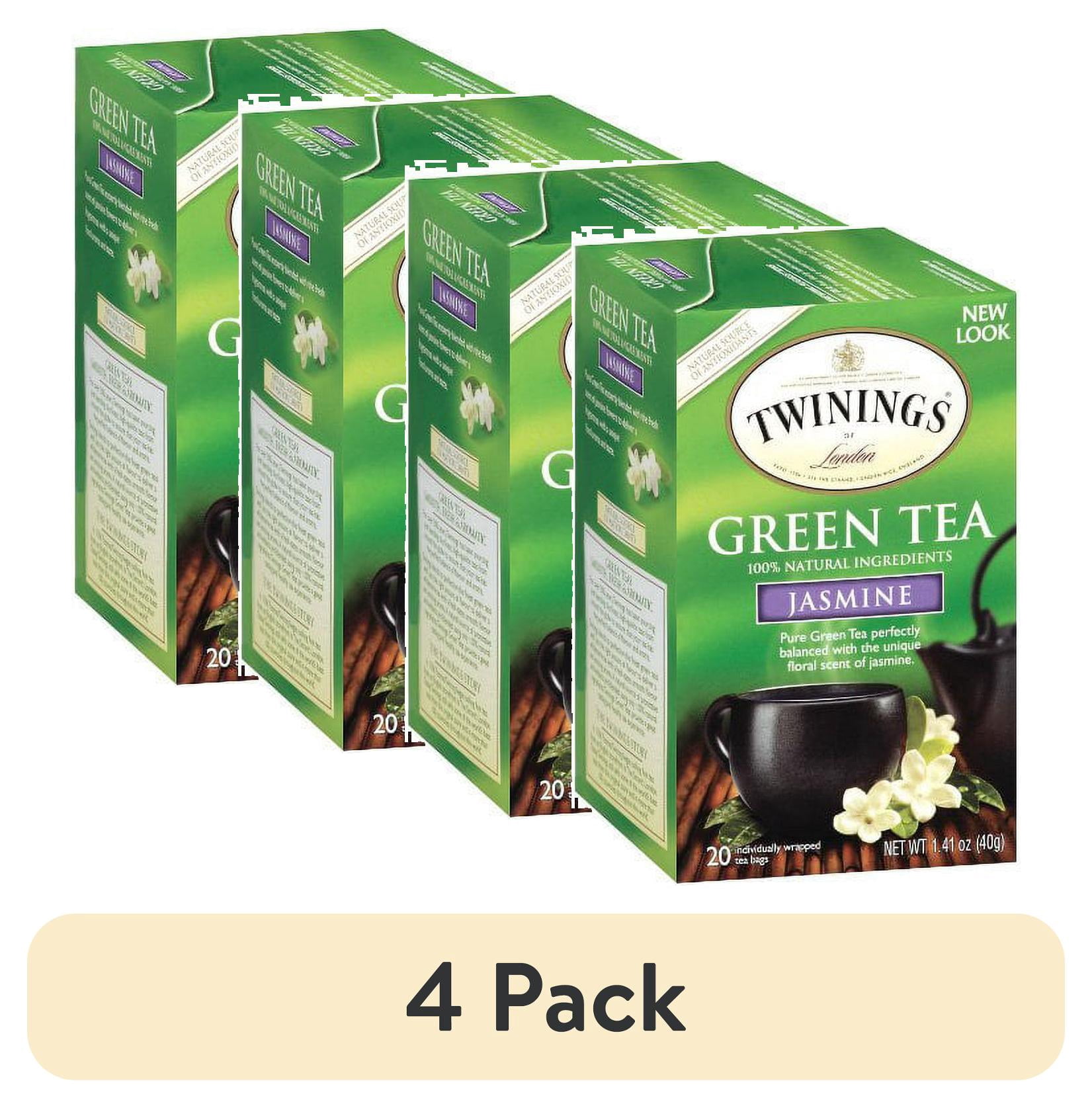 (4 pack) Twinings Tea Green Jasmine Tea, 20 Ct