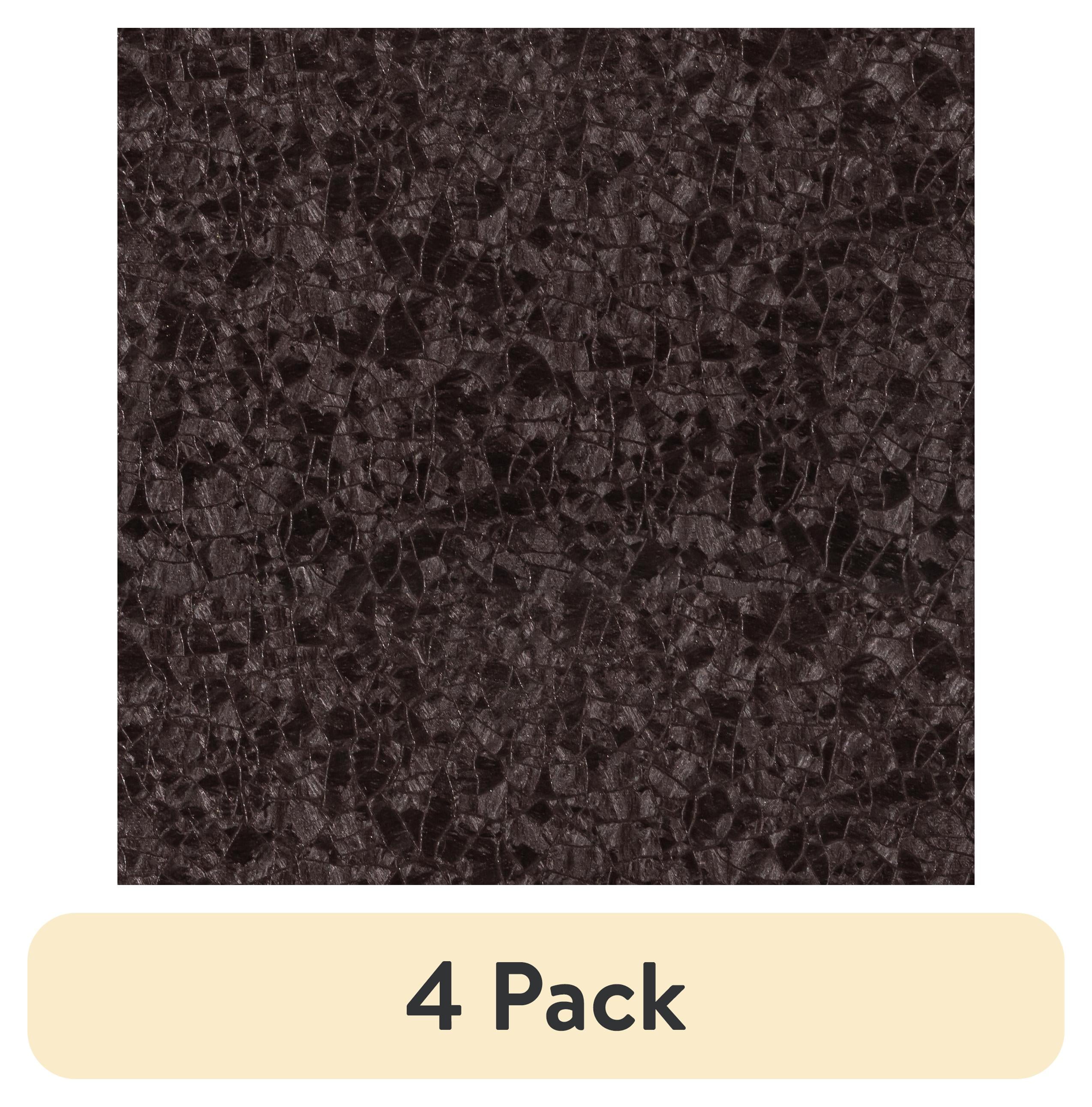(4 pack) UMIGGEE Brown Wallpaper Peel and Stick Wallpaper Embossed Self Adhesive Textured Pattern Wallpaper Kitchen Counter Top Contact Paper 118-in x 15.7-in