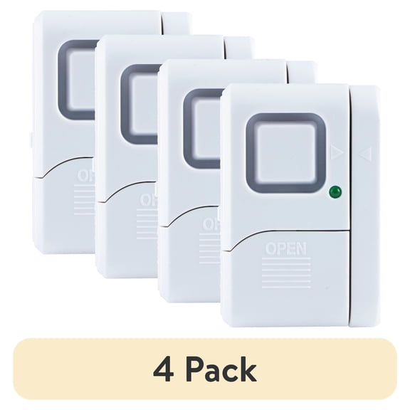 (4 pack) UltraPro Personal Alarm, 2-Pack, Battery Operated, 45115