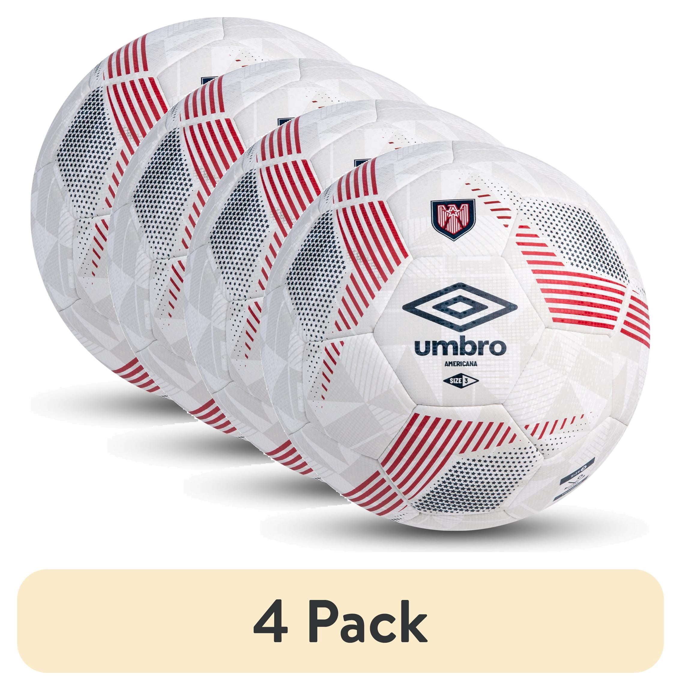 (4 pack) Umbro Americana Size 3 Soccer Ball