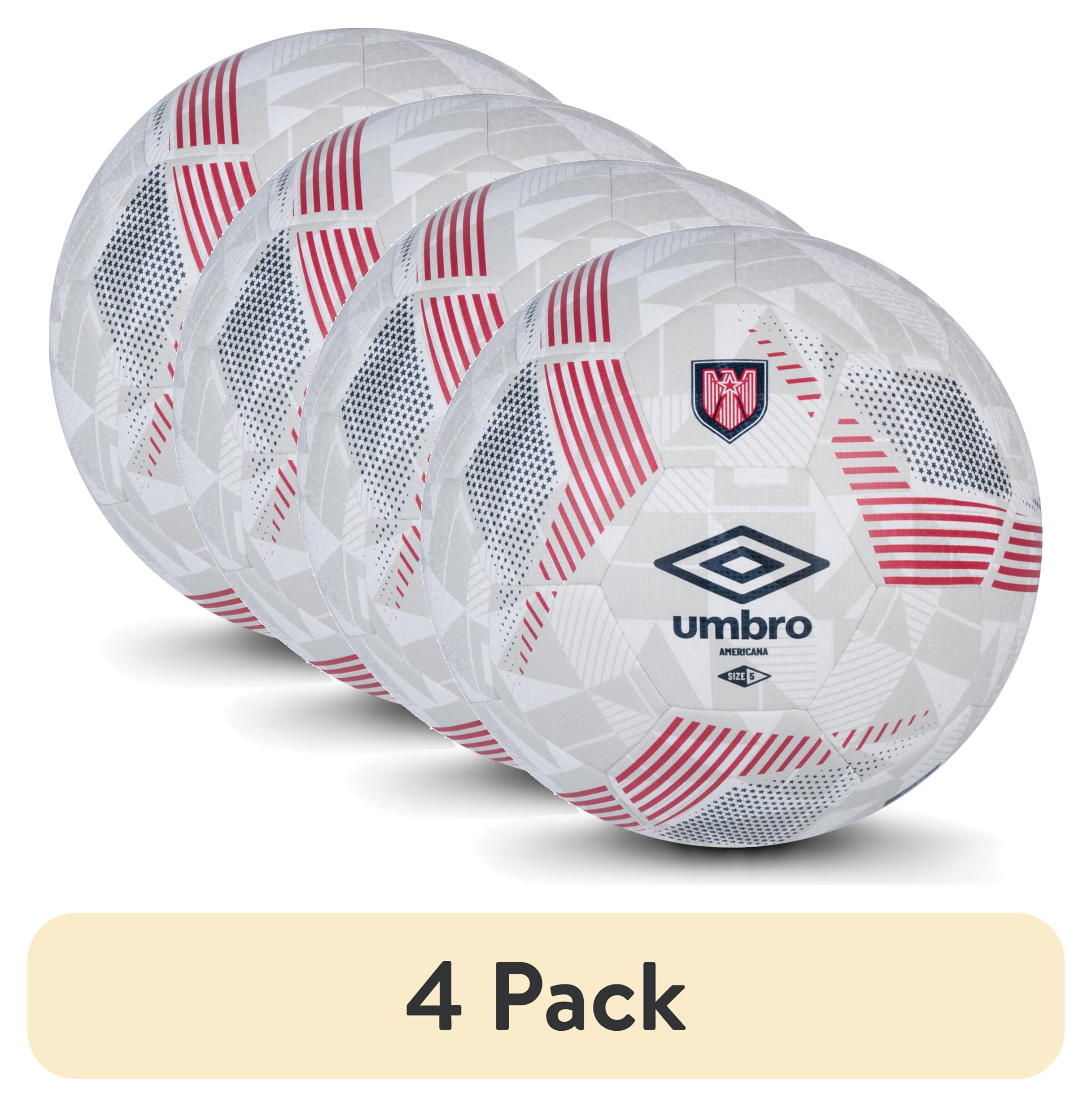 (4 pack) Umbro Americana Size 5 Soccer Ball