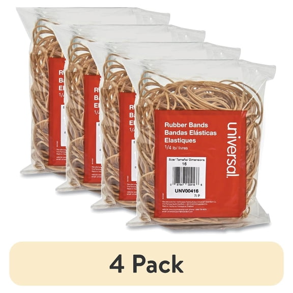 (4 pack) Universal Color-coded, Beige, 7.00 x 5.00 x 0.45 Inches