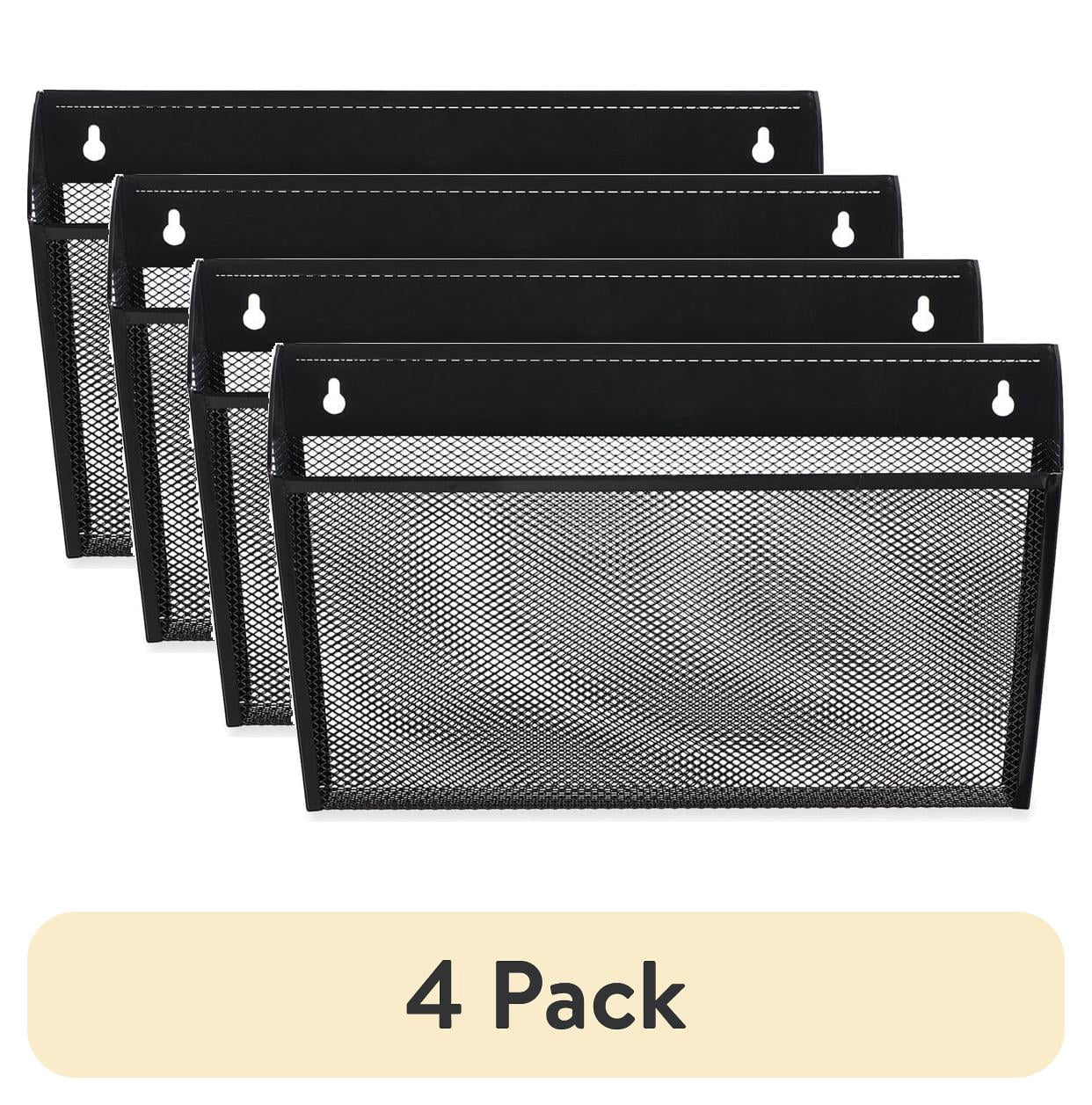 Document File Mesh (4 pack) Universal UNV20026 14 in. x 3.1 in. x 8.2 in. Metal Mesh Wall ...