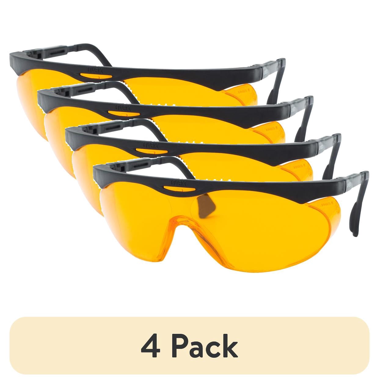 5 pack) Uvex Skyper® Blue Light Blocking Computer Glasses with SCT