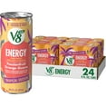 thumbnail image 1 of (4 pack) V8 +Energy Passionfruit Orange Guava Juice Energy Drink, 8 fl oz Can (24 Pack), 1 of 14