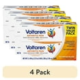 thumbnail image 1 of (4 pack) Voltaren Arthritis Pain Relief Gel, Diclofenac Sodium 1% (NSAID), Original Prescription Strength, Twin Value Pack, 2 Tubes 3.53 oz Each (7.06 oz Total), 1 of 10