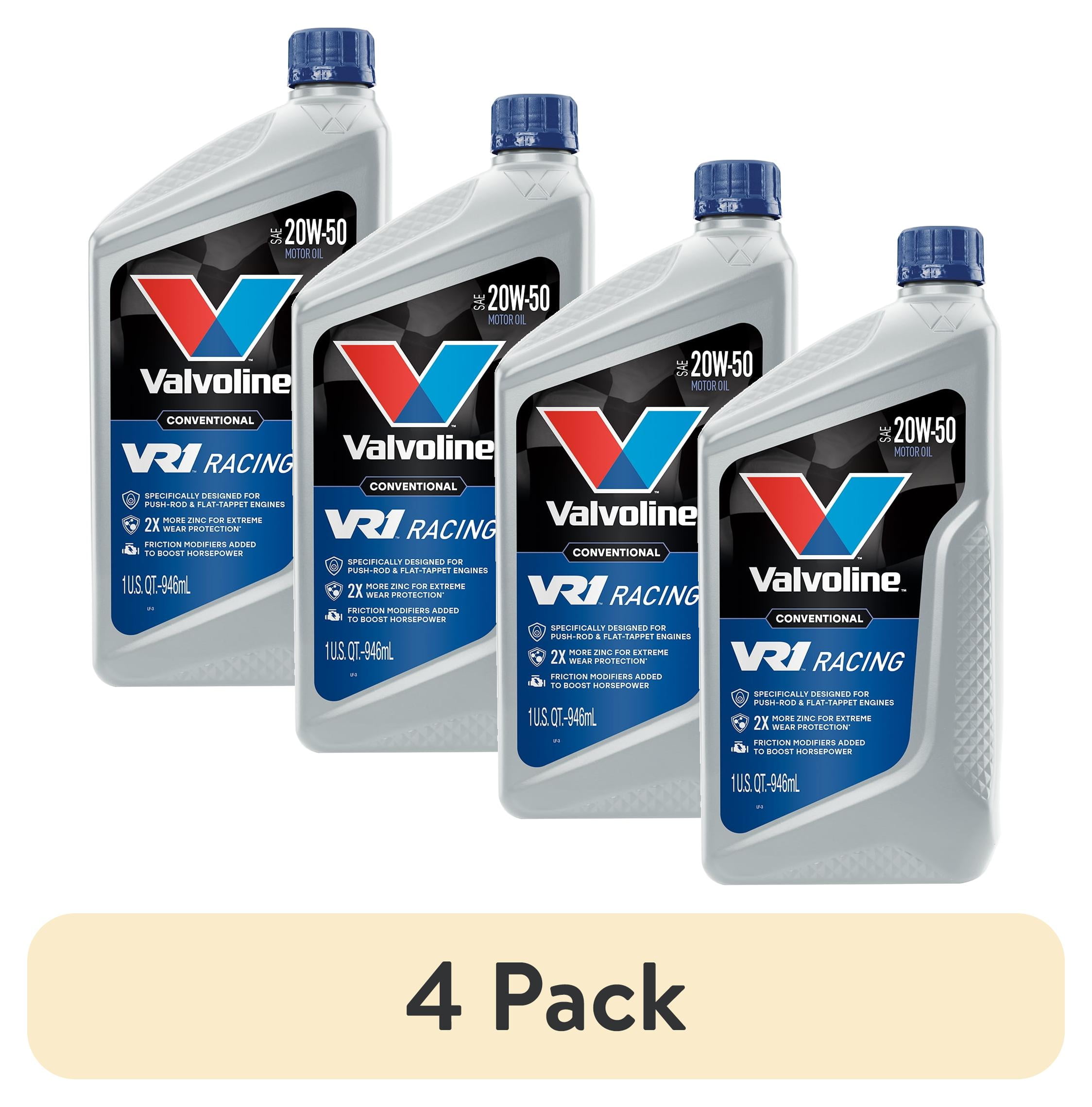 4-pack-Valvoline-VR1-20W50-