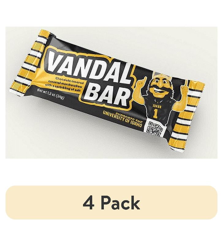 (4 pack) Vandal Bar Candy Bar 1.2 oz Idaho Candy Company
