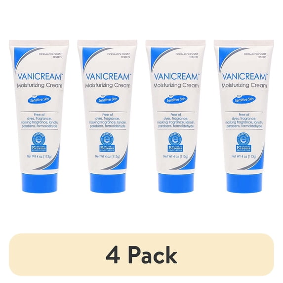 (4 pack) Vanicream Moisturizing Skin Cream 4 Fl Oz