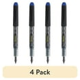 thumbnail image 1 of (4 pack) Pilot Varsity Disposable Fountain Pen - Fine Pen Point Type - Blue Ink - Silver, Black Barrel - 1 Each (90011_40), 1 of 6