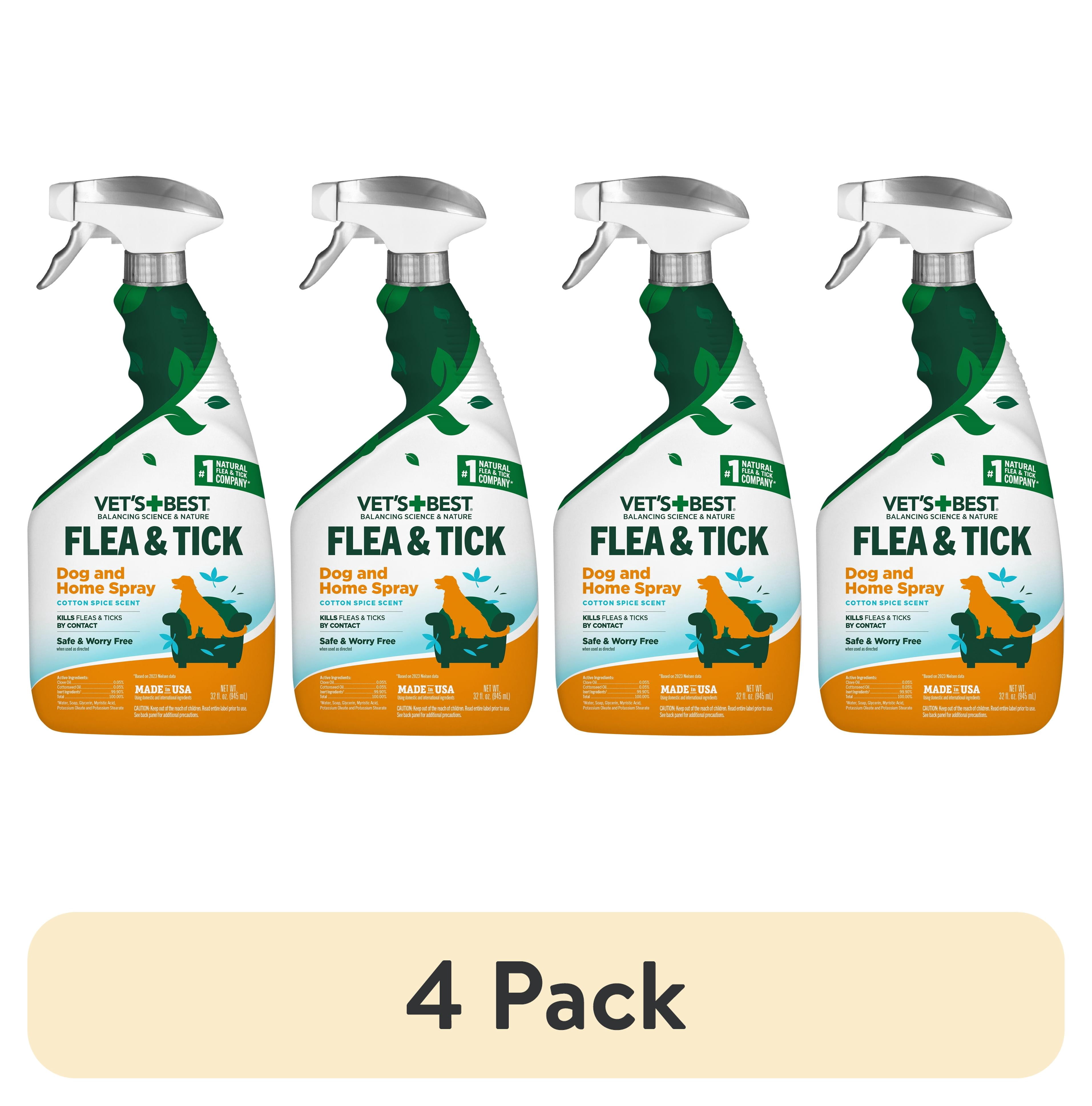 (4 pack) Vet's Best Home Spray for Dogs – 32oz