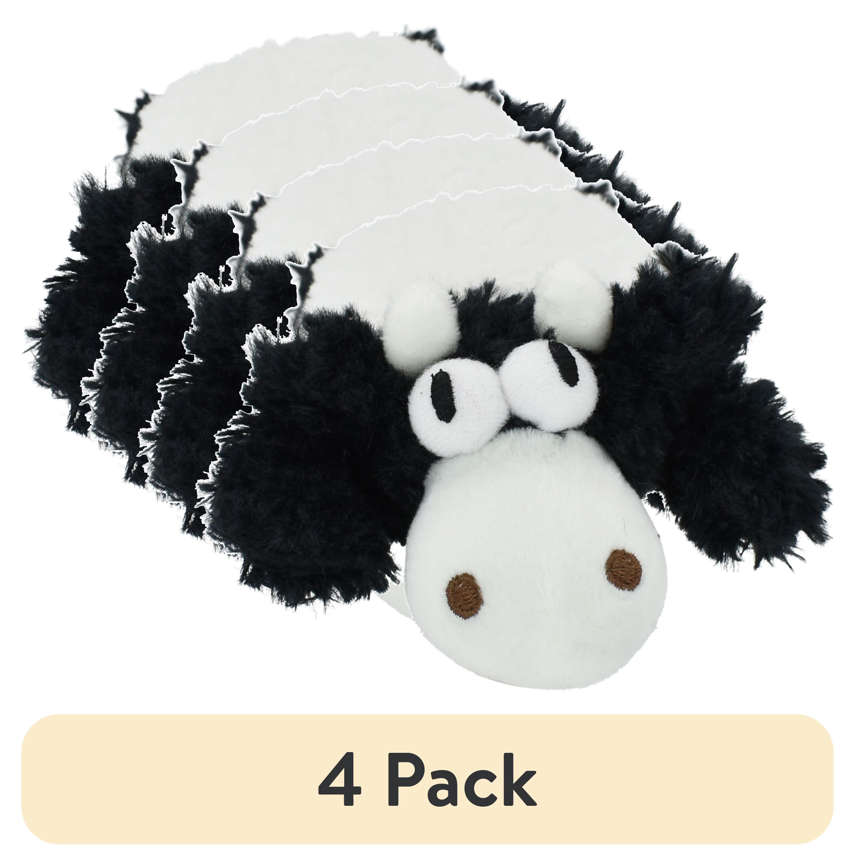 (4 pack) Vibrant Life Crinkle Noise Animal Dog Toy