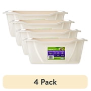 (4 pack) Vibrant Life Extra Large Open Top Cat Litter Box