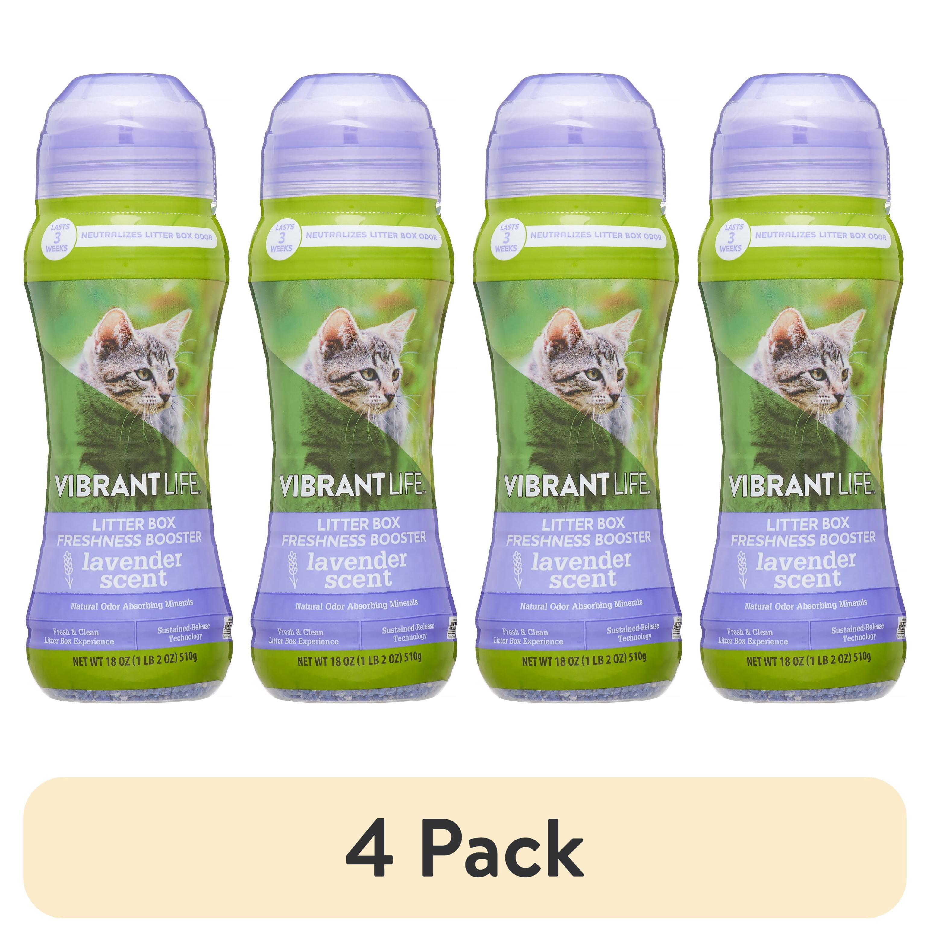 vibrant life litter box freshness booster Mini Crystal Unscented Cat ~ (Total 8 Lb). 4 Lb Bags ~ 2 Pack : Pet Supplies Stays In The Box Vibrant Life Litter Box Freshness