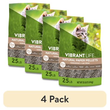 Fresh News Recycled Paper Cat Litter 25 Lb - Original Pellet Formula With Odor Control