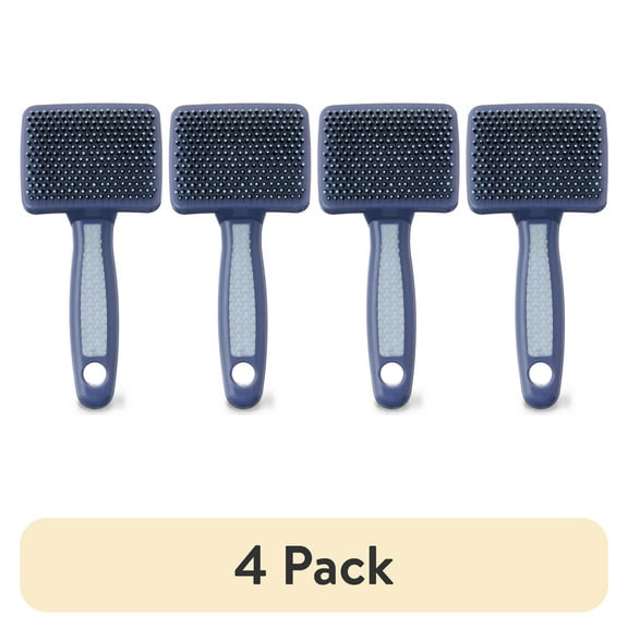 (4 pack) Vibrant Life Plastic Cat Pin Brush