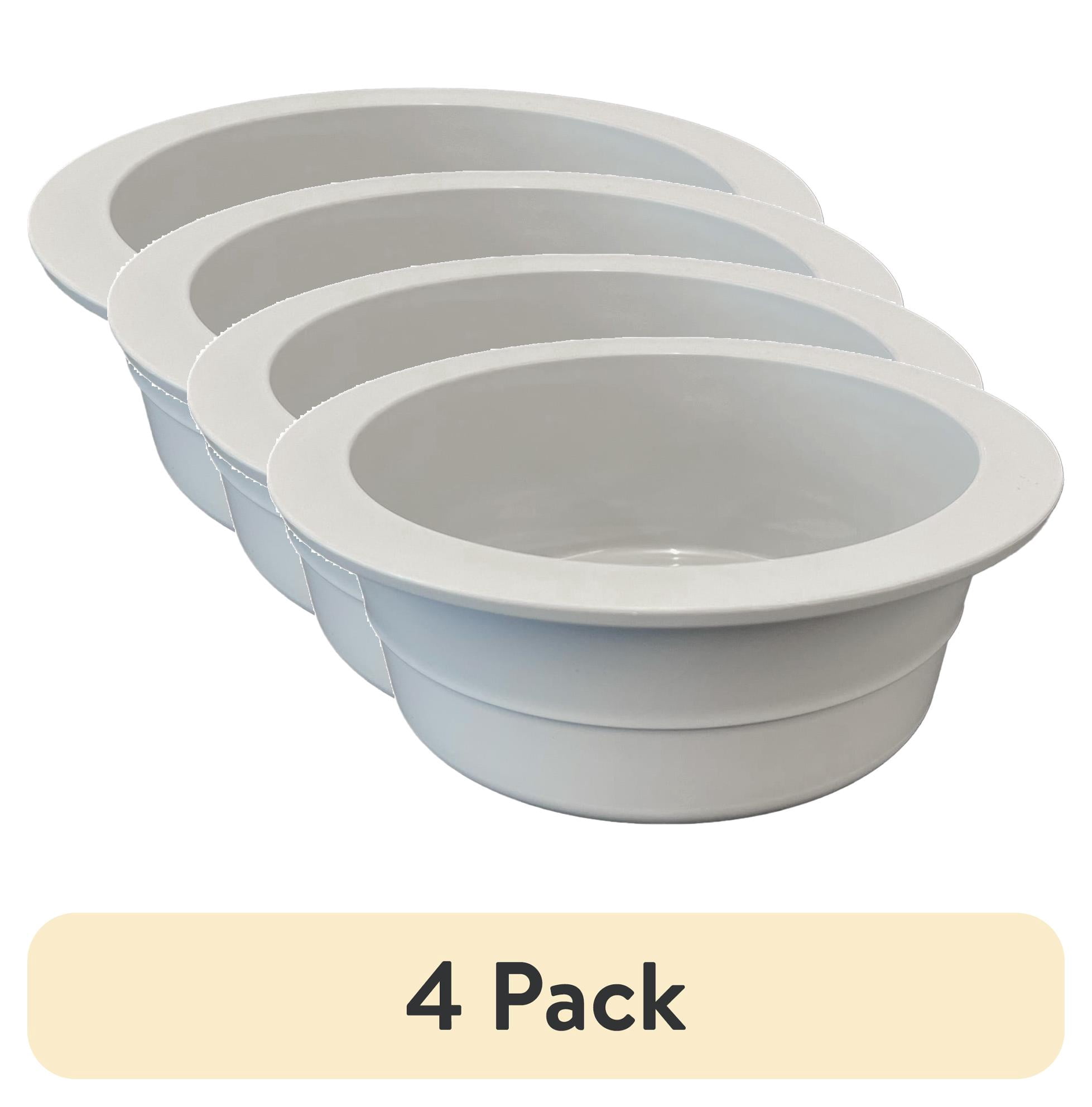 Vibrant Life Small Crock Dog Bowl Blue 2.5 Cup Capacity Dishwasher