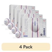 4 pack Vice Pro Tracer Red/Blue Golf Balls 12 pack