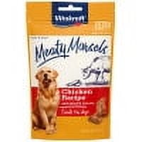 (4 pack) Vitakraft Meaty Morsels: Chicken & Beef with Carrots, Soft Dog Treats, 4.2 oz