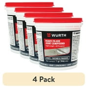 4 pack W rth Ready-to-Use Lightweight Joint Compound, 32oz 1 Quart, Pre-Mixed