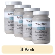 4 pack Waverly Inspirations Chalk Paint, Ultra Matte, Sandstone, 8 fl oz