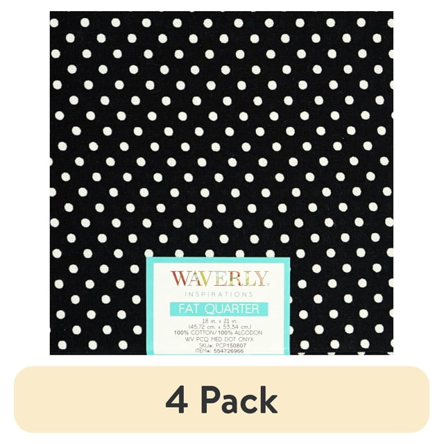 (4 pack) Waverly Inspirations Fat Quarter Precut 100% Cotton Prints ...