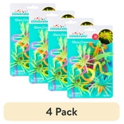 (4 pack) Assorted Color Glow Creatures Party Favors, 12 Count, by Way To Celebrate