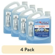 4 pack Wet & Forget Outdoor Moss, Mold, Mildew, and Algae Stain Remover Spray, 64 oz