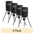 thumbnail image 1 of (4 pack) WILDGAME INNOVATIONS Quick-Set 225 lb Game Feeder with Digital Timer | Durable Tripod Corn/Pellet Hunting Feeder with 1-4 Available Feed Times & 30-feet Radius, 1 of 9