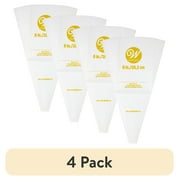 (4 pack) Wilton Reusable Featherweight Decorating Piping Bag, Plastic, 8-in.