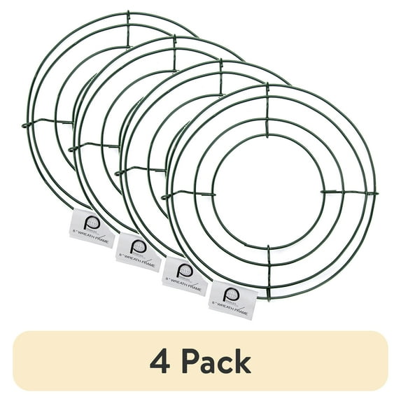 (4 pack) Wire Wreath Frame-8"