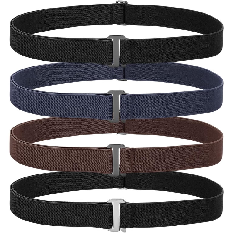 4 pack Womens Invisible Adjustable Elastic No Show Flat 