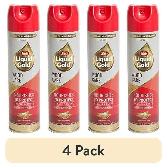 (4 pack) Wood Cleaner Preservative, 10oz, AerosolCan