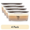 thumbnail image 1 of (4 pack) WoodWick Ellipse Trilogy Scented Candle, Café Sweets, 16 oz, 1 of 9