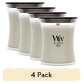 thumbnail image 1 of (4 pack) WoodWick Medium Hourglass Scented Candle, Fireside, 9.7 oz, 1 of 9