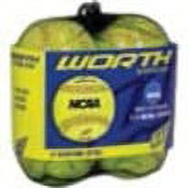 (4 pack) Worth 12" Fastpitch Softballs NC12BB-SW4