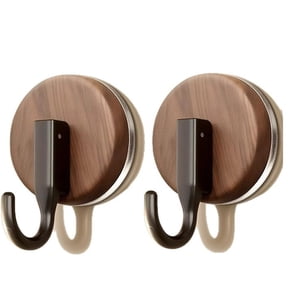 2-Pack Over-the-Door Mirror Hooks – Adjustable 5-Hole Mount, Fits 1.8" Doors, Holds 20 Lbs, Black Iron