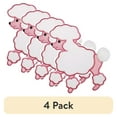 thumbnail image 1 of (4 pack) Wrights Fifi & Gigi Iron-Ons Applique, 7-3/8" x 6-1/4" x 5/8", Pink and White Poodle, 1 of 3